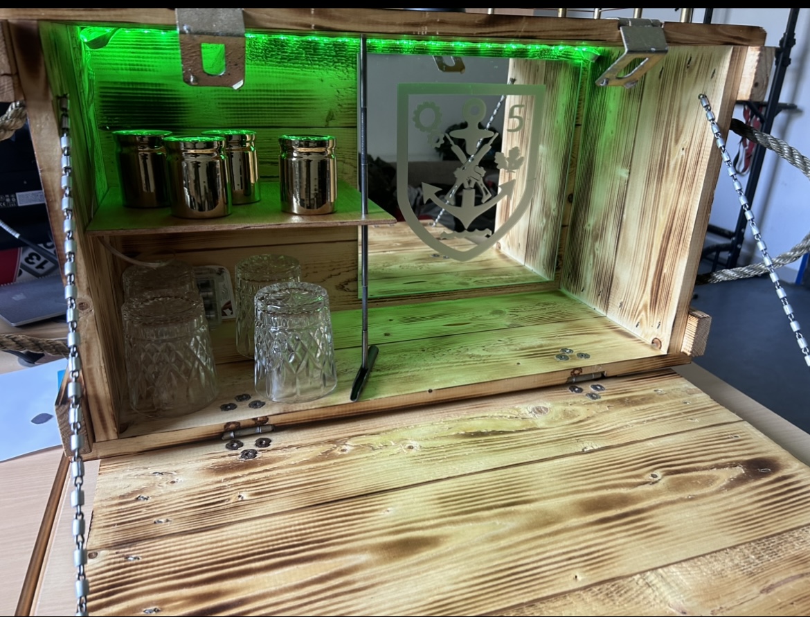 Holz Licht Metall